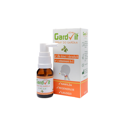 GardVit Olive spray do gardła, 15 ml - zdjęcie produktu