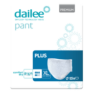 Majtki chłonne Dailee Pant Premium Plus, r. XL, 15 sztuk