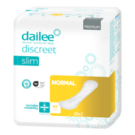 Dailee Discreet Premium Slim Normal, wkładki urologiczne, 3 krople, 30 sztuk