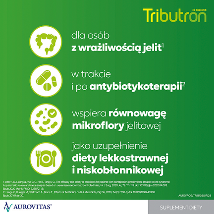Tributron, 30 kapsułek - AUROVITAS