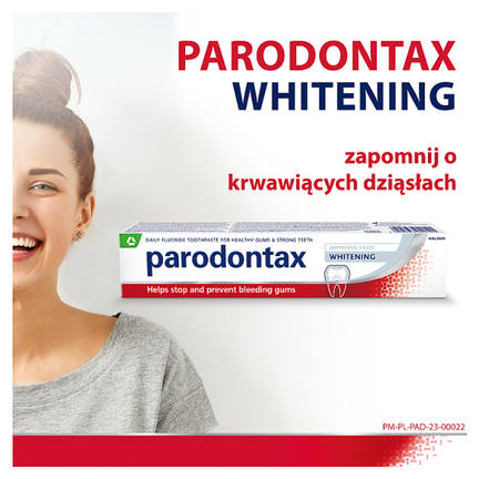 Pasta Paradontax Whitening, 75 ml