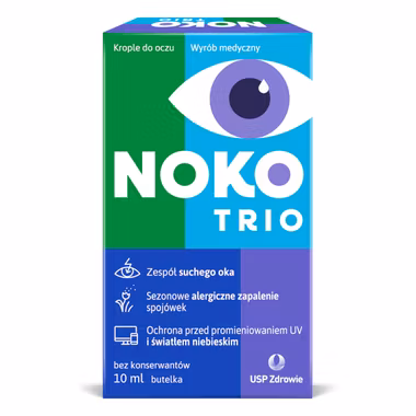 Noko Trio, krople do oczu, 10 ml