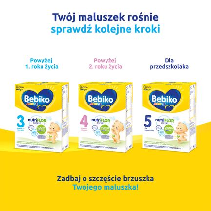 Bebiko NutriFlor Expert 2, mleko następne dla niemowląt po 6 miesiącu życia, 600g - NUTRICIA