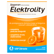 Elektrolity, smak pomarańczowy, 7 saszetek