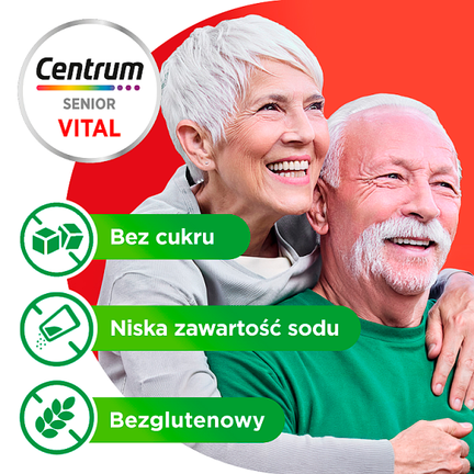 Centrum Vital Senior, 20 tabletek musujących
