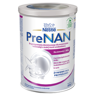 PreNan, mleko dla wcześniaków, 400 g