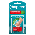 Compeed, plastry na pęcherze na piętach, dla osób aktywnych, 5 sztuk  - zdjęcie produktu