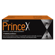 Princex 25 mg, 4 tabletki powlekane