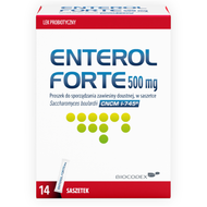 Enterol Forte, 500 mg, 14 saszetek