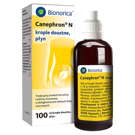 Canephron N, krople doustne, 100 ml - PRODUKT LECZNICZY NIEREFUNDOWANY OTC
