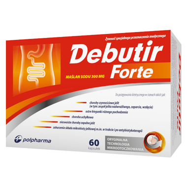 Debutir Forte, 60 kapsuu0142ek twardych