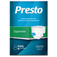 Dailee Presto Ultimate Stretch - majtki chłonne w bardzo dużych rozmiarach, XXXL, 8 sztuk