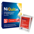 Niquitin 7 mg/24 h, 7 plastrów przezroczystych - PRODUKT LECZNICZY NIEREFUNDOWANY OTC