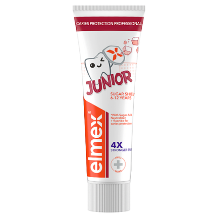 Elmex Caries Professional Junior, pasta do zębów dla dzieci, 75 ml - KOSMETYK