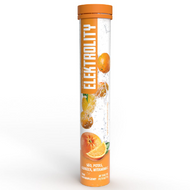 Elektrolity, smak pomarańczowy, 20 tabletek musujących