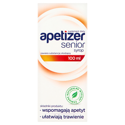 Apetizer Senior, syrop, 100 ml - zdjęcie produktu