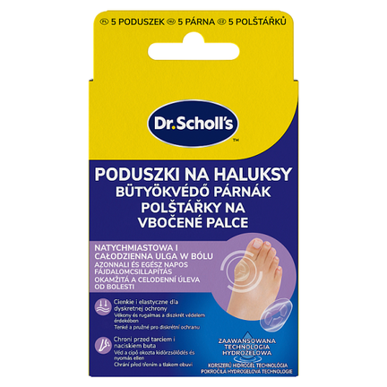 Plaster Scholl na haluksy, 5 sztuk - zdjęcie produktu