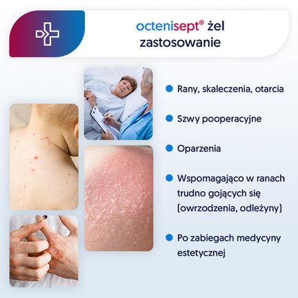 Octenisept, żel na rany i oparzenia, 20 ml - SCHUELKE & MAYR