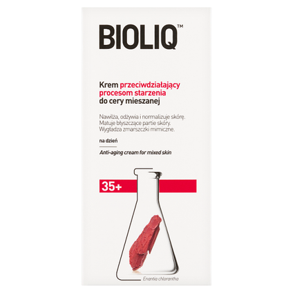 AFLOFARM Bioliq 35+, krem przeciwdziałający procesom starzenia do cery mieszanej, 50 ml