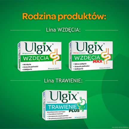 Ulgix Wzdęcia Baby, emulsja doustna, 40 g - Dorosły, Dziecko, Młodzież, Niemowlę