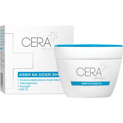 DELIA COSMET.-RZGÓW CERA PLUS Antiaging, krem na dzień 30+, 50 ml NOWA FORMUŁA — Inhaltsstoffe i ocena