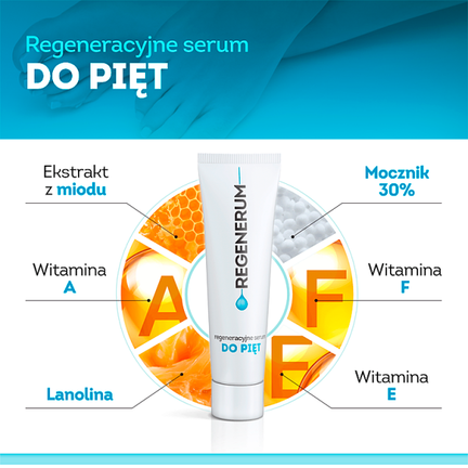 Regenerum regeneracyjne serum do pięt, 30 g - AFLOFARM