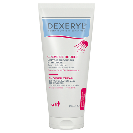 PIERRE FABRE Dexeryl Shower, krem myjący pod prysznic, 200 ml — Inhaltsstoffe i ocena