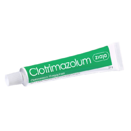 Clotrimazolum Ziaja, 10 mg/g, krem, 20 g  - zdjęcie produktu