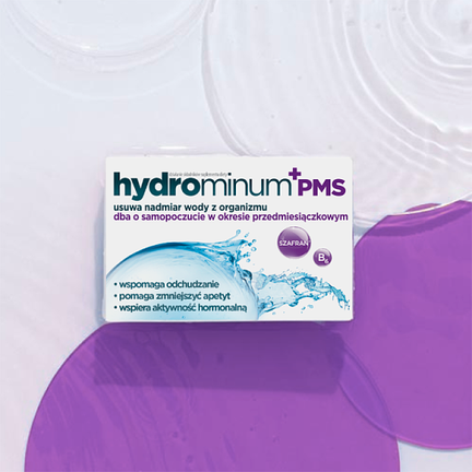 Hydrominum + PMS, 30 tabletek - TABLETKI