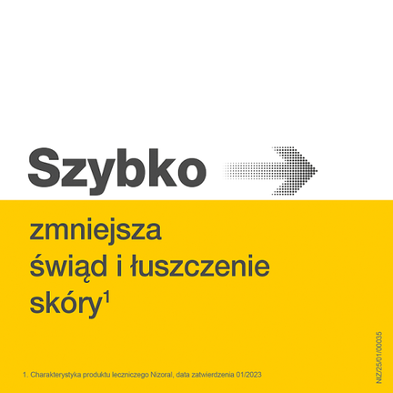 Nizoral, leczniczy szampon przeciwłupieżowy, 100 ml - SZAMPON