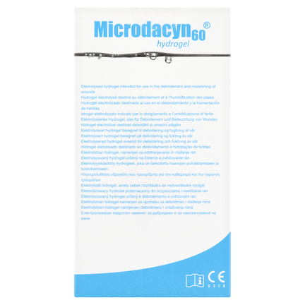 Microdacyn, hydrożel do leczenia ran, 60 g - WYRÓB MEDYCZNY