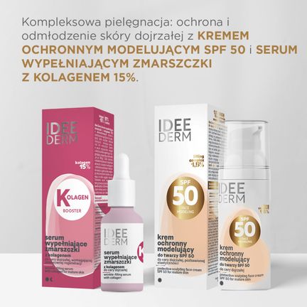 Idee Derm Krem ochronny modelujący SPF 50, 50 ml - IDEEPHARM