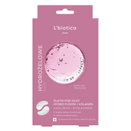 L'Biotica Hydrożelowe płatki pod oczy z kolagenem, 1 para