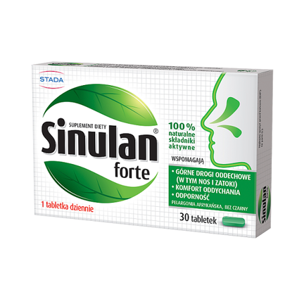 Sinulan Forte, 30 tabletek - 8594003973093
