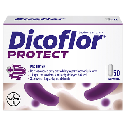 Dicoflor Protect, 50 kapsułek - zdjęcie produktu
