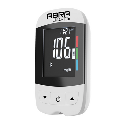Glukometr Abra Smart BT, zestaw do pomiaru poziomu glukozy we krwi - zdjęcie produktu