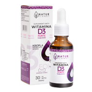 NaturPlanet Witamina D3 Forte 2000 IU, krople, 30 ml