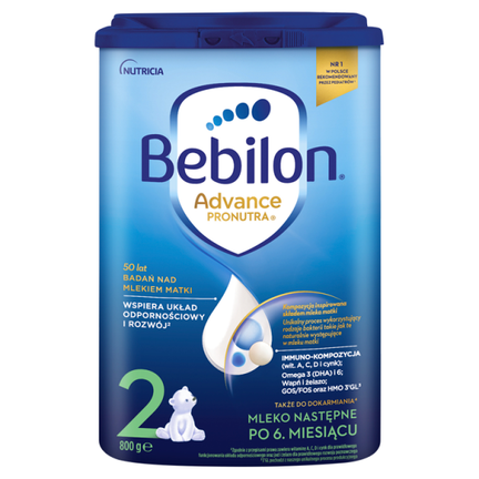 Bebilon 2 z Pronutra+ Mleko następne powyżej 6. miesiąca życia, 800 g - zdjęcie produktu