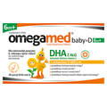 Omegamed baby+D, 6m+, 30 kapsułek twist-off - zdjęcie produktu