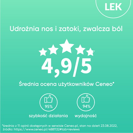 Metafen Zatoki, 20 tabletek powlekanych - Dorosły
