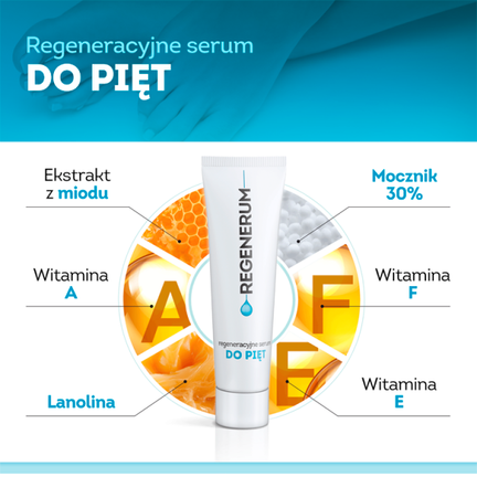 Regenerum regeneracyjne serum do pięt, 30 g - AFLOFARM