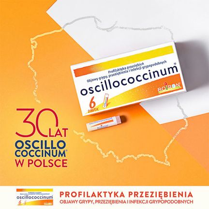Boiron Oscillococcinum, 6 pojemników jednodawkowych