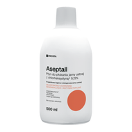 Aseptall Płyn do płukania jamy ustnej z chlorheksydyną, 500 ml