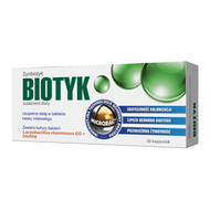 Biotyk, bakterie kwasu mlekoweko + inulina, 30 kapsułek