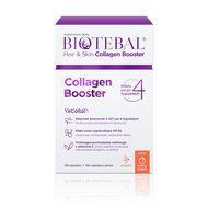 Biotebal Hair &amp; Skin Collagen Booster, suplement diety, 30 saszetek