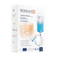 Bonumm Lewatywa, kompletny zestaw akcesoriów do lewatywy, 1 sztuka