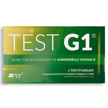 Test G1, Szybki test antygenowy na bakterię Gardnerella vaginalis, infekcje intymne, 1 sztuka - zdjęcie produktu