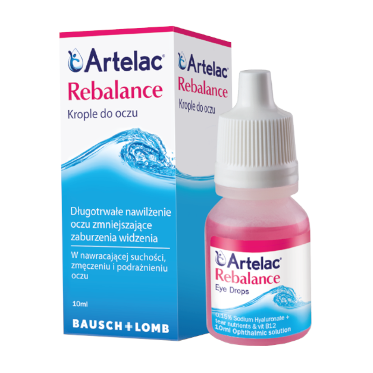 Artelac Rebalance, krople do oczu, 10 ml