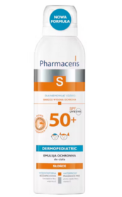 Pharmaceris S Dermopediatric, emulsja ochronna dla niemowląt i dzieci SPF 50+, 150 ml