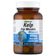 Kelp Algi Morskie, źródło jodu, 120 tabletek